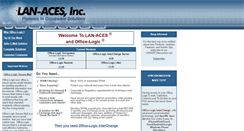 Desktop Screenshot of lan-aces.com