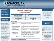 Tablet Screenshot of lan-aces.com